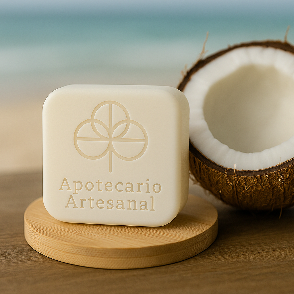 Base para jabón de glicerina Leche de Coco