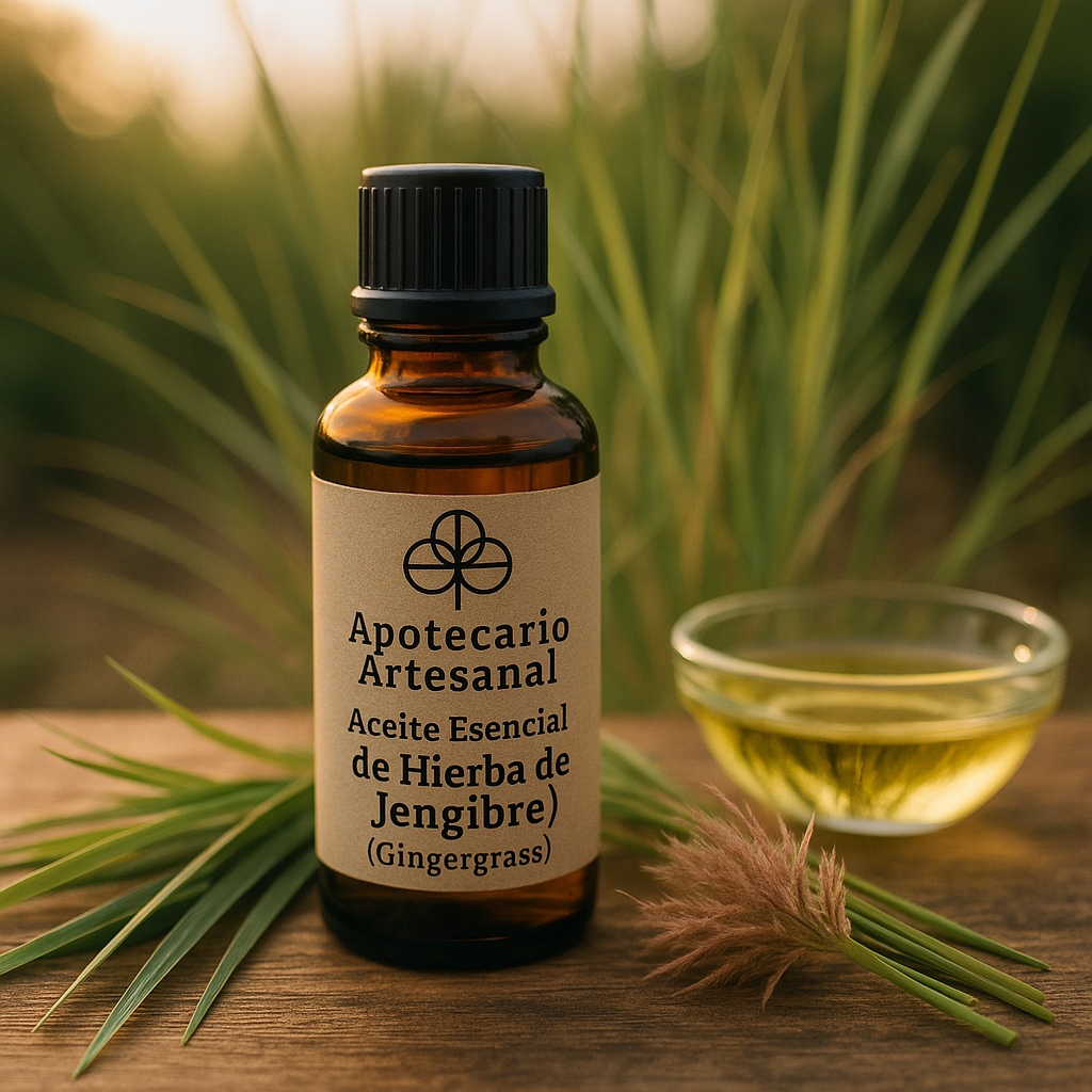 Aceite Esencial Hierba Jengibre (Gingergrass)