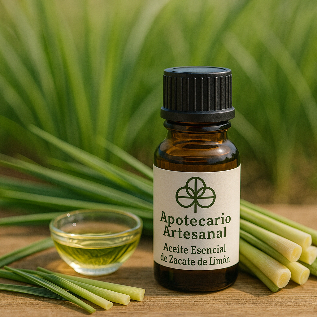 Aceite Esencial Zacate Limón