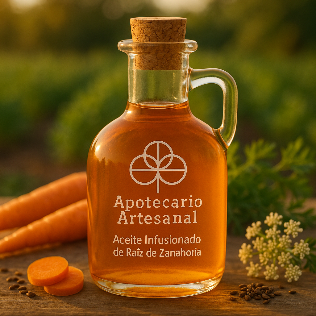 Aceite Vegetal Infusionado de Raíz de Zanahoria