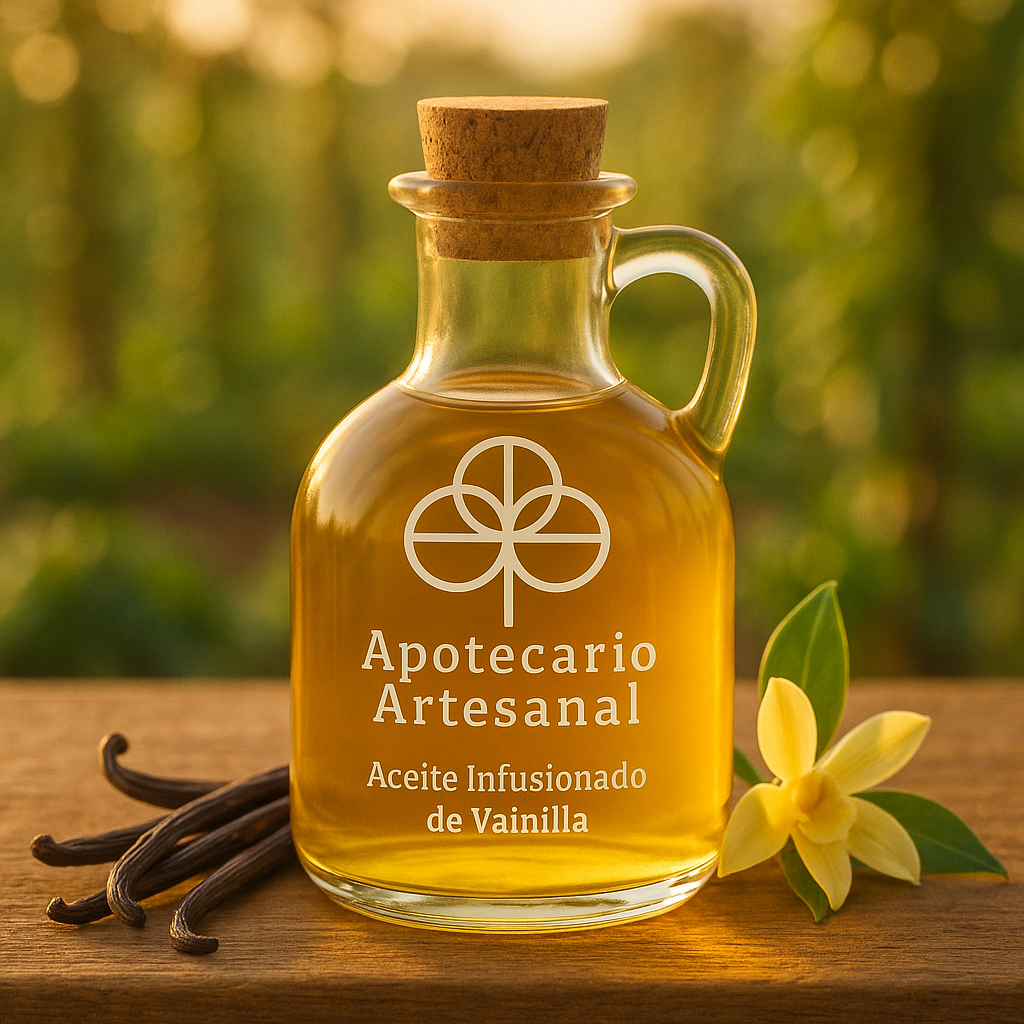 Aceite Vegetal Infusionado de Vainilla