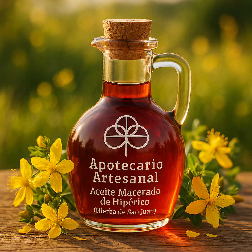 Aceite Vegetal Macerado de Hierba de San Juan