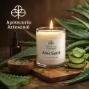 Fragancia Velas Aloe Sutil
