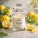 Fragancia Velas Limón Refrescante