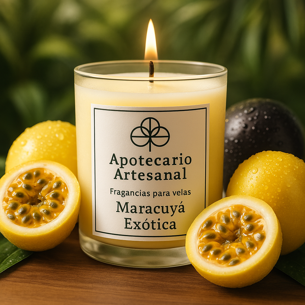 Fragancia Velas Maracuya Exótica
