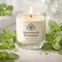 Fragancia Velas Menta Vigorosa