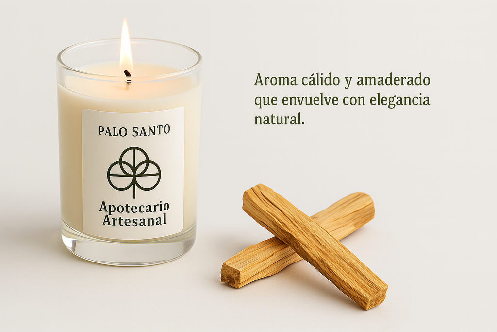 Fragancia Velas Palo Santo