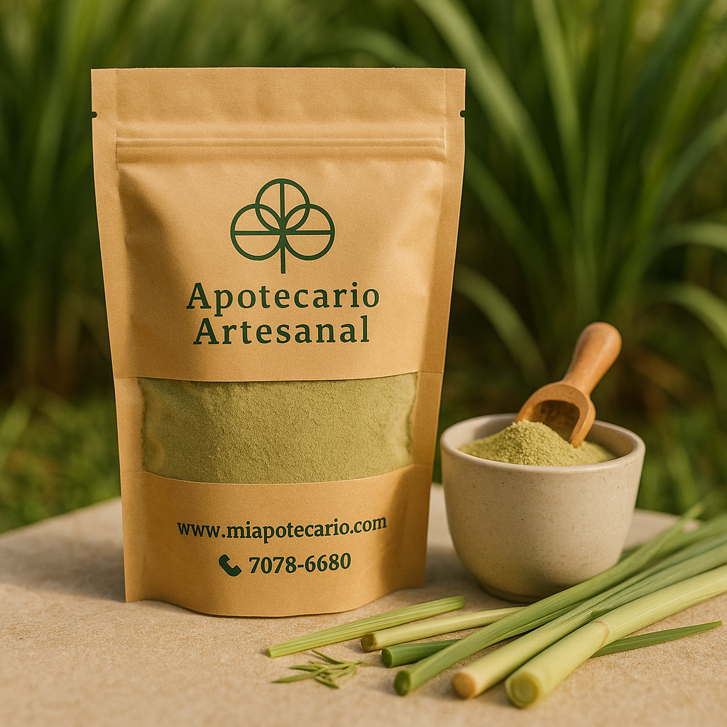 Polvo de Zacate de Limón