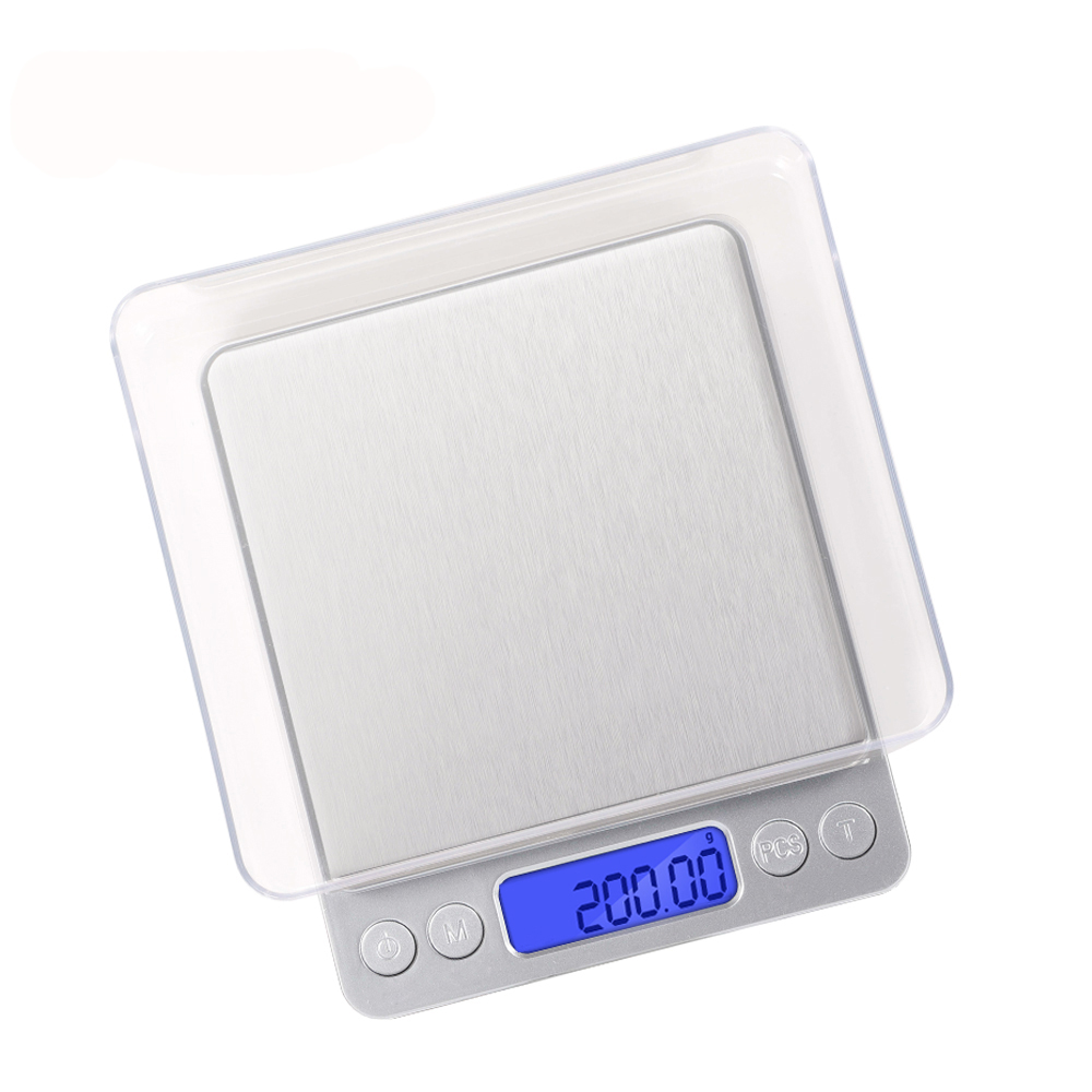 Balanza Digital Acero Inoxidable de 0.01gr a 500 grs