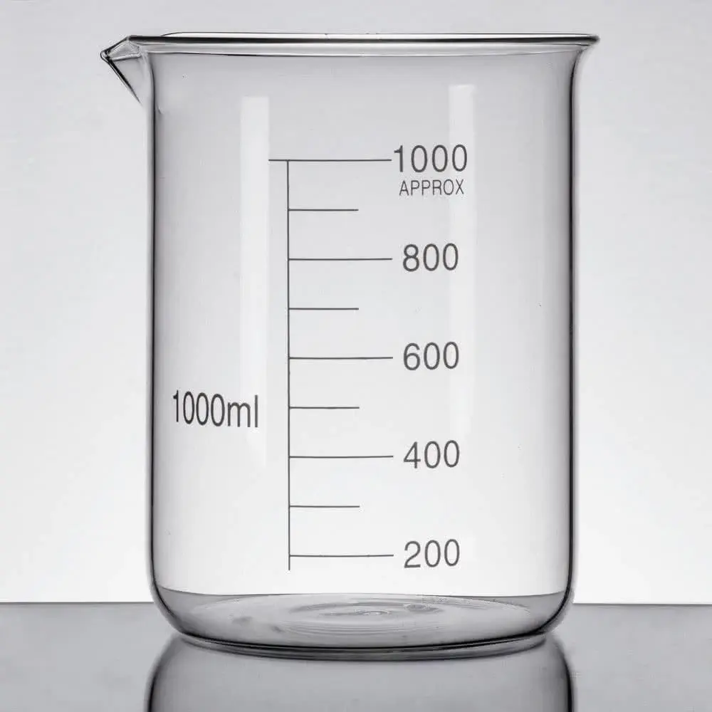 Beaker de Vidrio Pyrex - 1000 ml