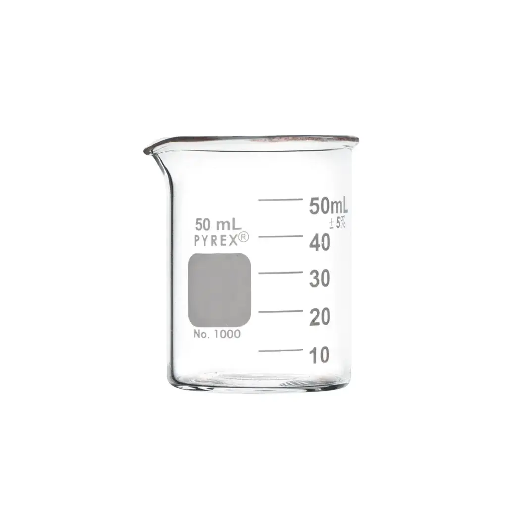 Beaker de Vidrio Pyrex - 50 ml