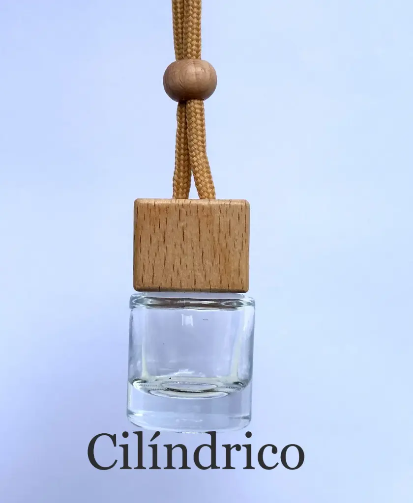 Difusor de aroma cilindrico transparente