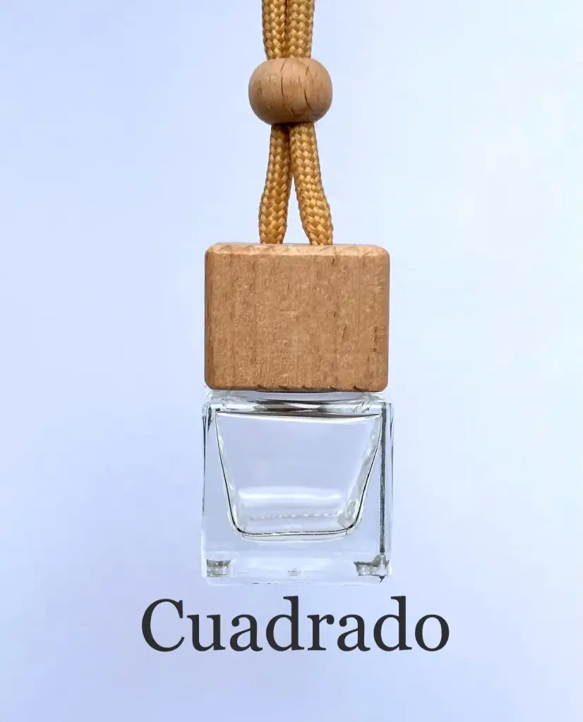 Difusor de aroma en vidrio cuadrado transparente