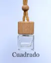 Difusor de aroma en vidrio cuadrado transparente