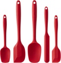 Set de espatulas de silicon de 6pcs