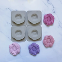 Molde 4 rosas - XY344 -