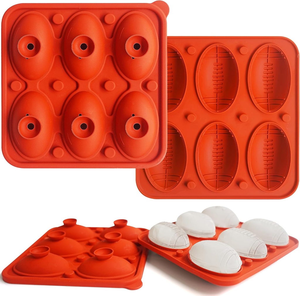Molde 6 balones de futbol americano - XY822 -