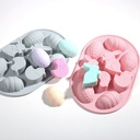 Molde 9 figuras de pascua - XY278 -