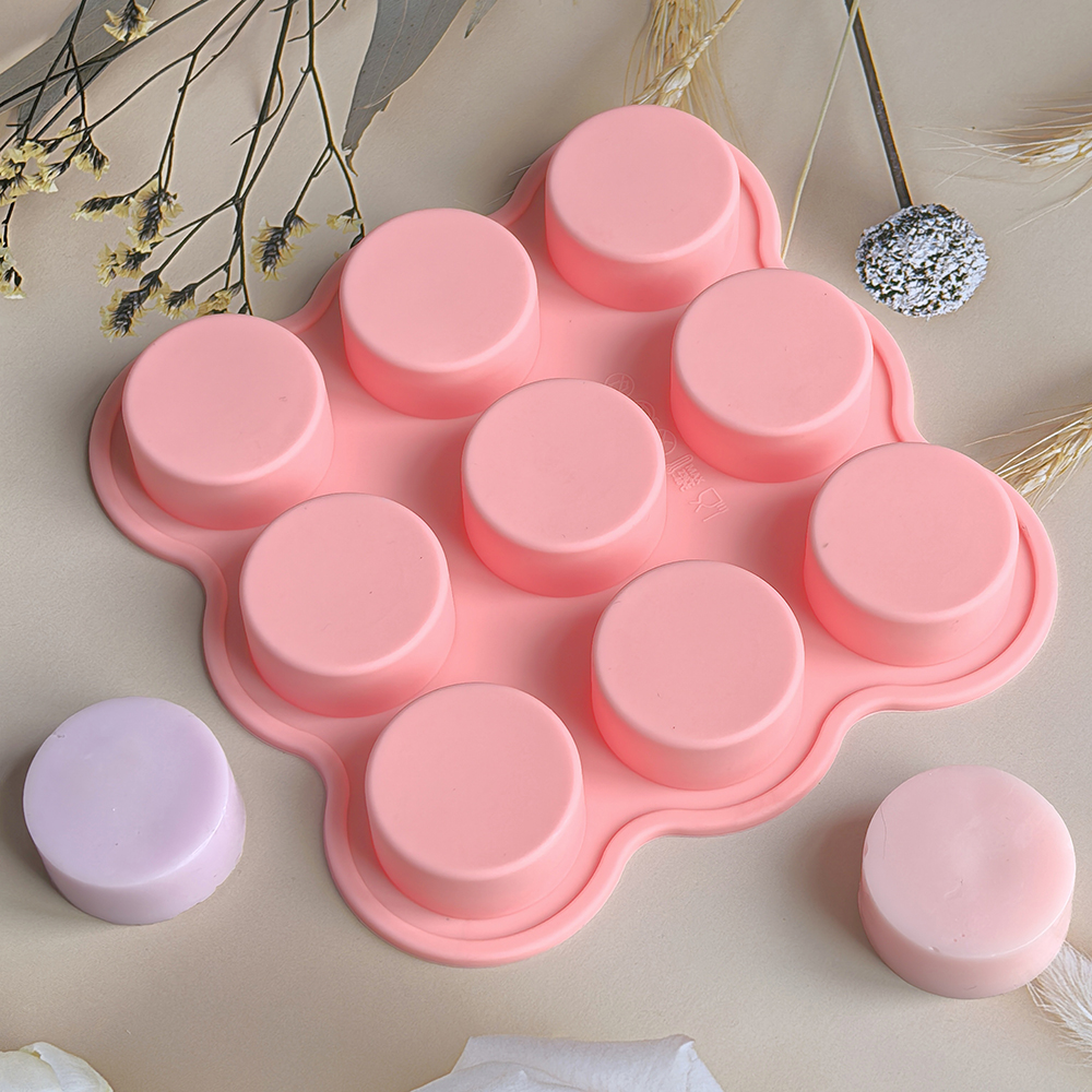 Molde 9 figuras redondeadas - XY187 -