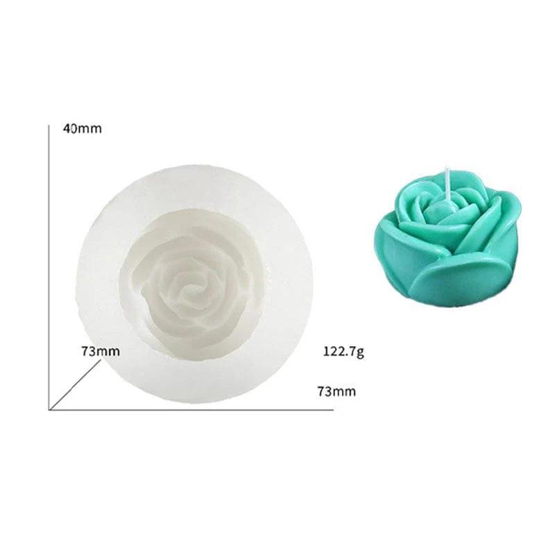 Molde de 1 Rosa - FM0120 -