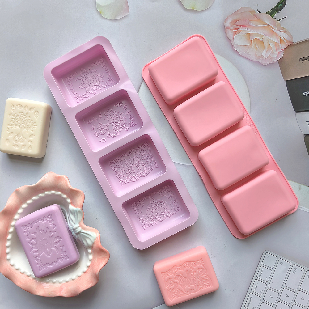 Molde de 4 rectángulos troquelados - XY623 -