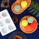 Molde de 6 mini animales en cupcakes - D2 -