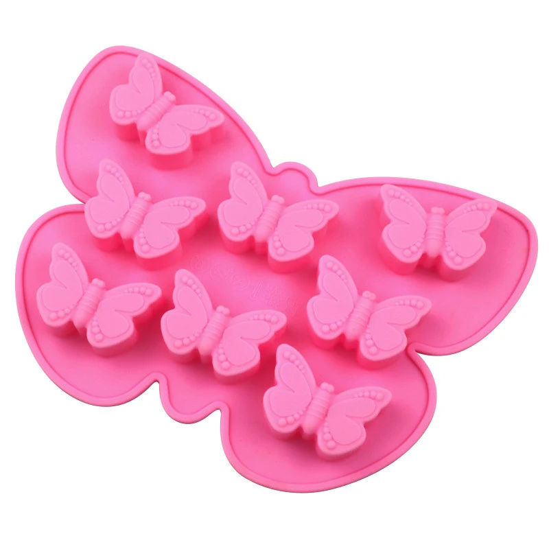 Molde de 8 mariposas - XY706 -