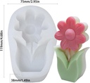 Molde de flor 3D - FM0113 -