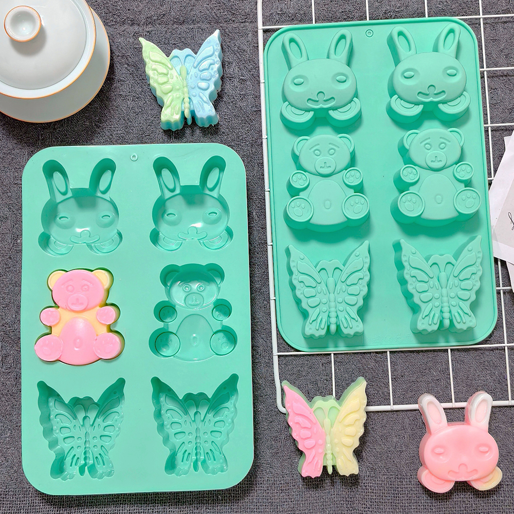 Molde mariposa oso conejo - XY205 -