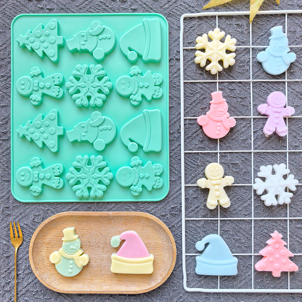 Molde Navideño 12 figuras - XY245 -