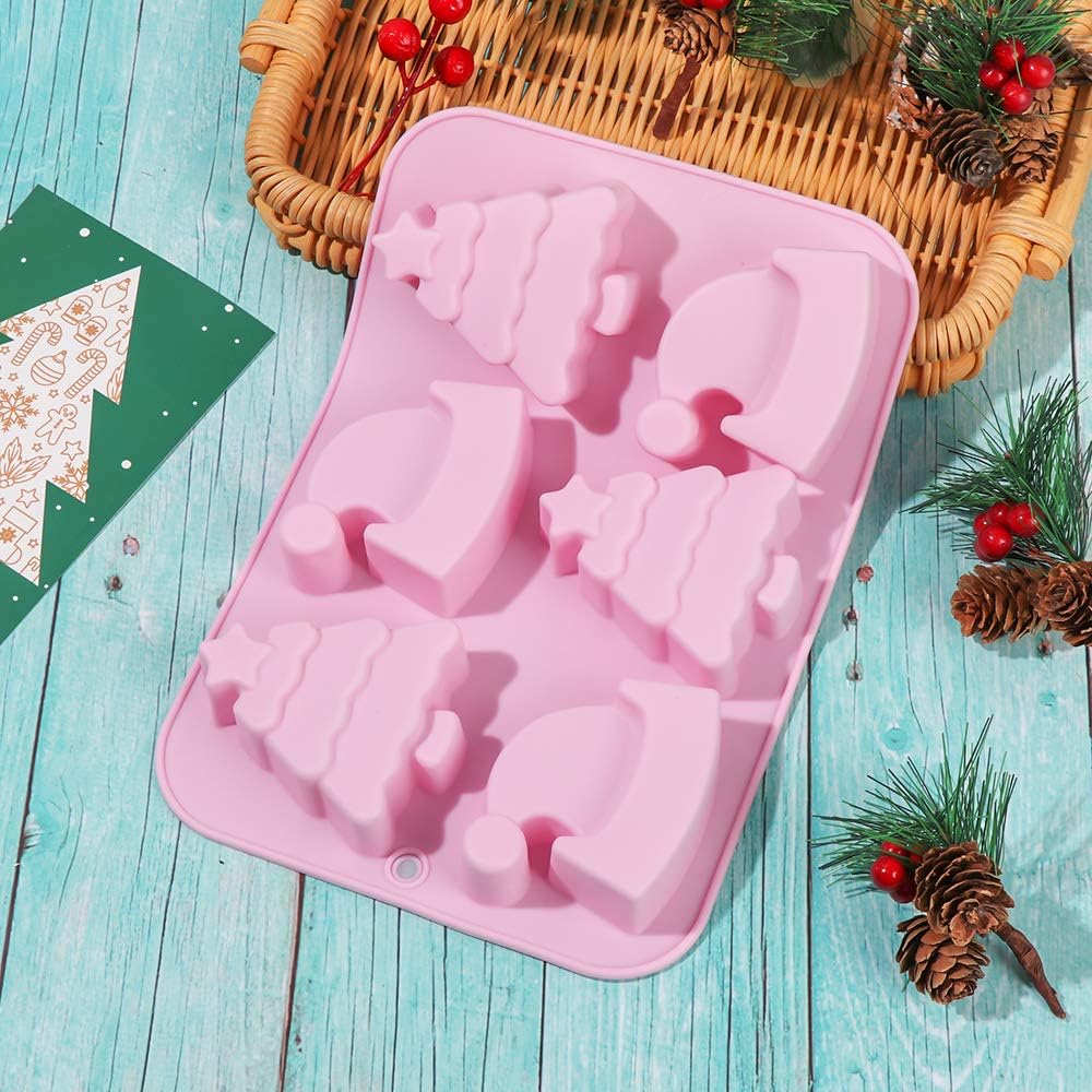 Molde Navideño árbol y gorro - XY754 -