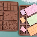 Molde troqueles de piedra, 3 grandes y 6 pequeños - XY171 -