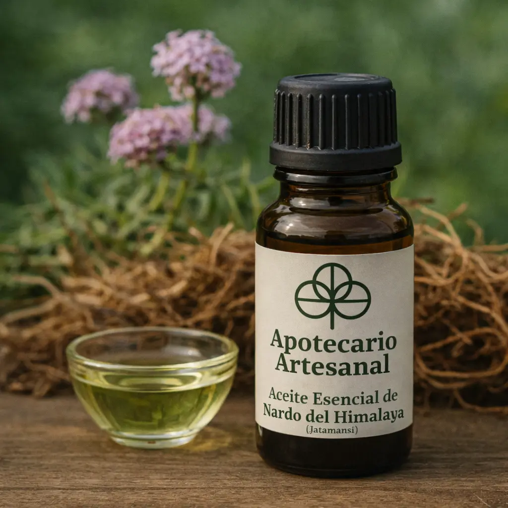 Aceite Esencial de Nardo del Himalaya (Jatamansi)