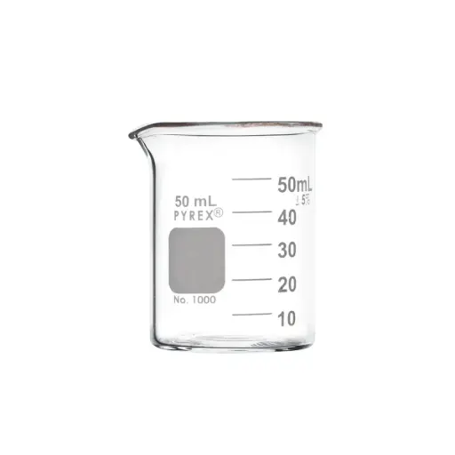 [S11650] Beaker de Vidrio Pyrex - 50 ml
