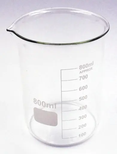 [S116800] Beaker de Vidrio Pyrex - 800 ml