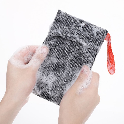 [S232] Bolsa Exfoliante para Ducha (Jabón)