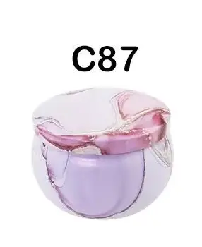 [S219C87] Envase metálico redon. veteado rosado - 60 ml