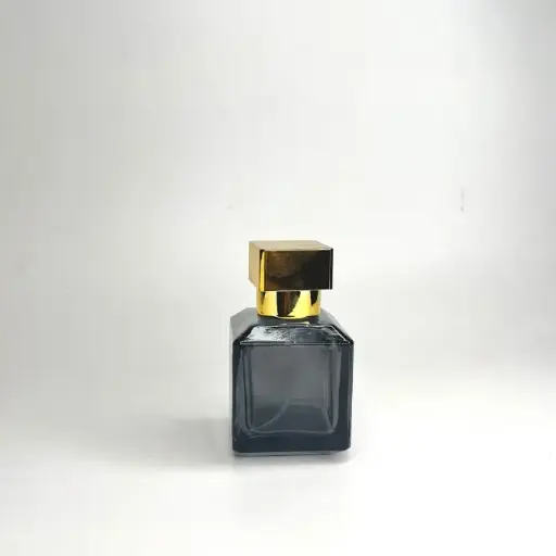 [S214N] Envase Perf. cuadrado negro 50ml