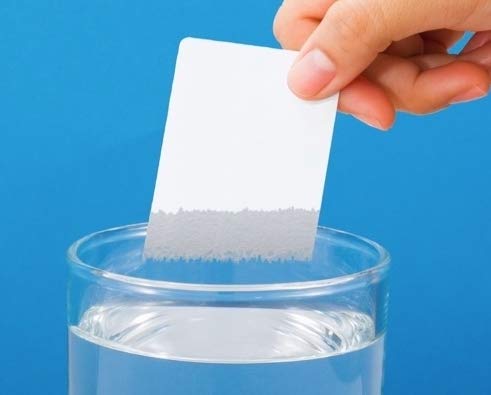 [S133] Papel Soluble en Agua - 12 hojas