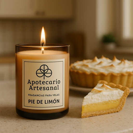 Fragancia Velas Pie de Limón