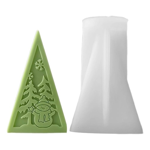 [J-5046] Molde - J-5046 / Árbol de Navidad y muñeco