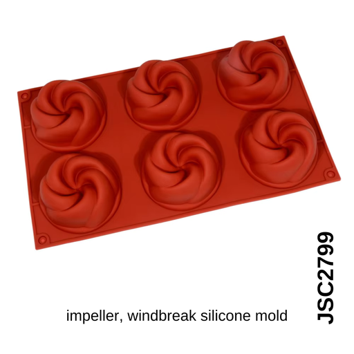 [JSC-2799] Molde - JSC-2799 / 6 remolinos