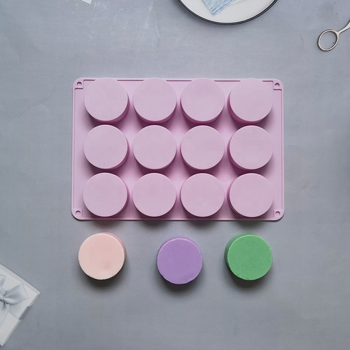 [XY406] Molde 12 círculos - XY406 -