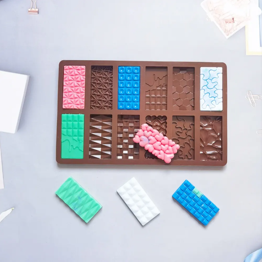 [XY783] Molde de 12 troqueles rectángulares - XY783 -