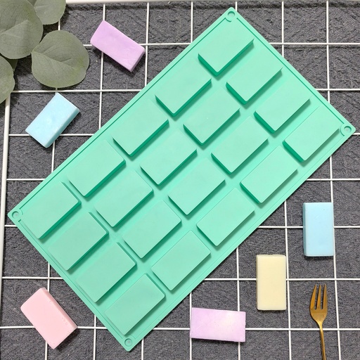 [XY587] Molde de 20 rectángulos - XY587 -