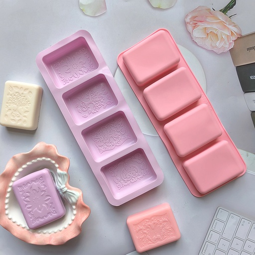 [XY623] Molde de 4 rectángulos troquelados - XY623 -