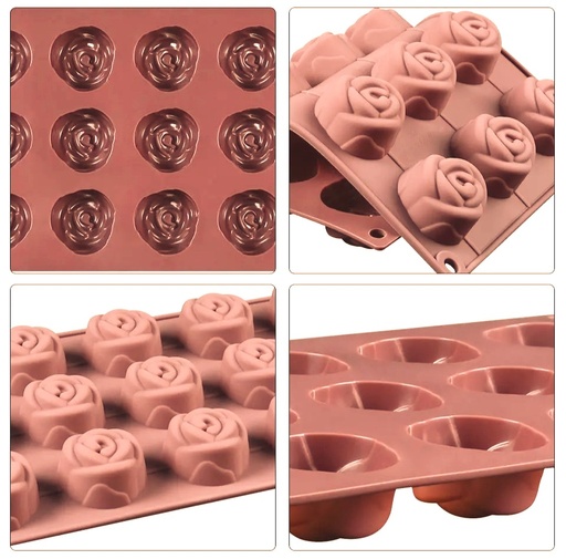 [JSC-2875] Molde JSC-2875 / 15 rosas