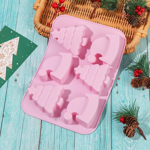 [XY754] Molde Navideño árbol y gorro - XY754 -